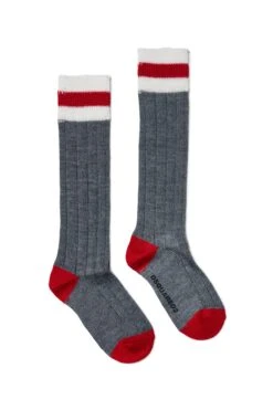 DSQUARED2 Colorblock Wool-blend Socks