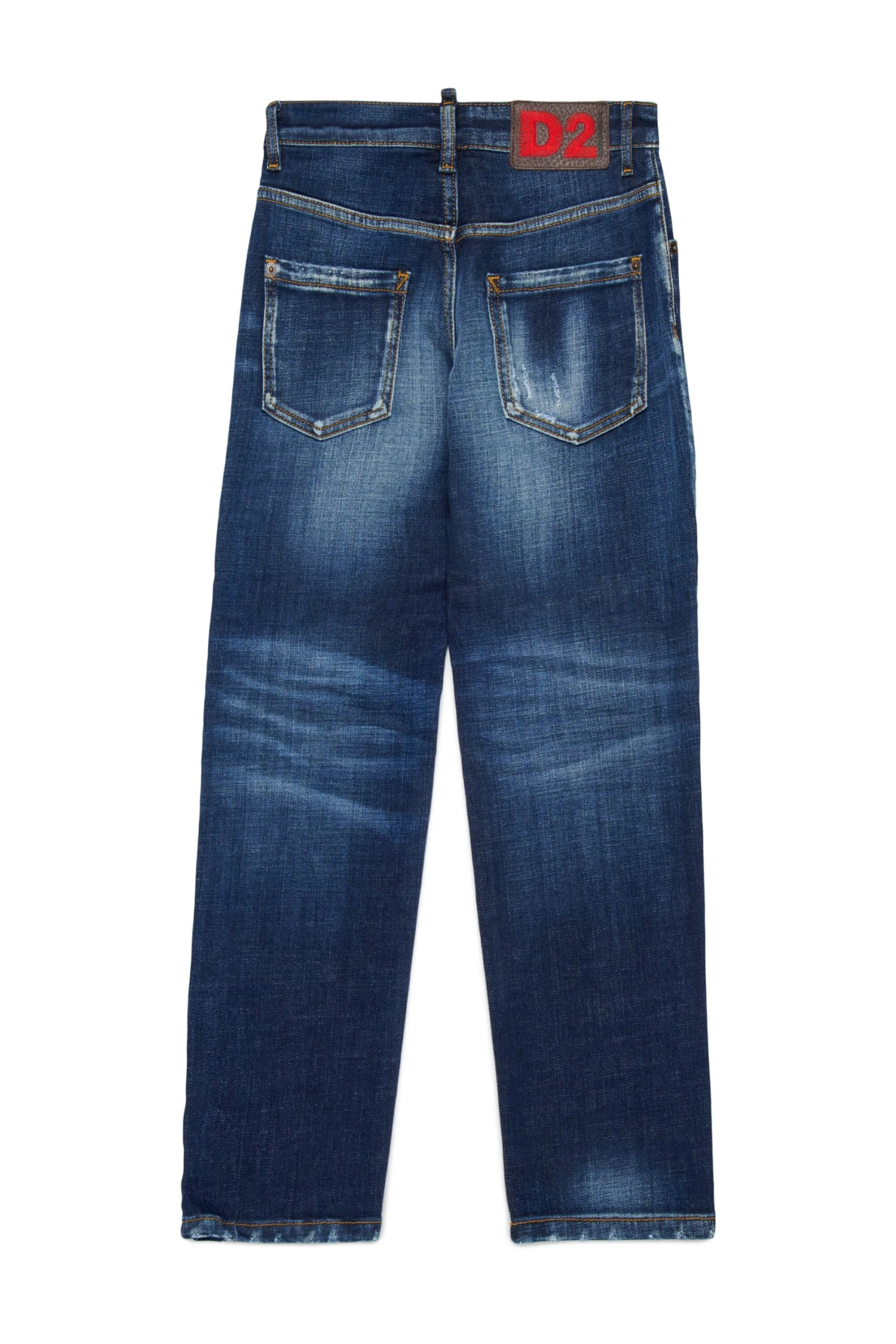 DSQUARED2 Shaded Dark Blue Regular Jeans - Stanislav 2 DSQUARED2 Shaded Dark Blue Regular Jeans - Stanislav - immagine 2