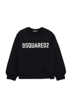 DSQUARED2 Organic Cotton Crew-neck Sweatshirt With Logo