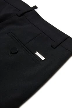 DSQUARED2 Cool Wool Chino Pants -Bambini Abbigliamento Negozio DQ2276D0A8ADQ900 04