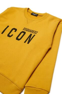 DSQUARED2 Crew-neck Sweatshirt With ICON Logo -Bambini Abbigliamento Negozio DQ2667D0094DQ230 03 6d22562e 5540 40ed a6c5 42217df7e451