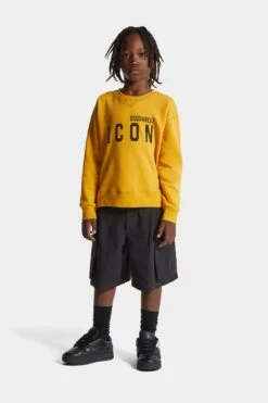 DSQUARED2 Crew-neck Sweatshirt With ICON Logo