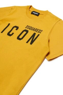 DSQUARED2 T-shirt With ICON Logo -Bambini Abbigliamento Negozio DQ2668D004GDQ230 03 490331bf e040 46da 8fed a5cd7f06ef34