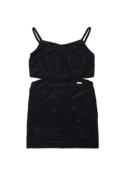 DSQUARED2 Evening Dress With Rhinestones -Bambini Abbigliamento Negozio DQ2705D0ABKDQ900 02