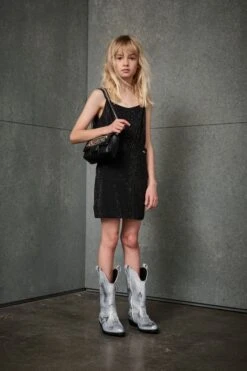 DSQUARED2 Evening Dress With Rhinestones