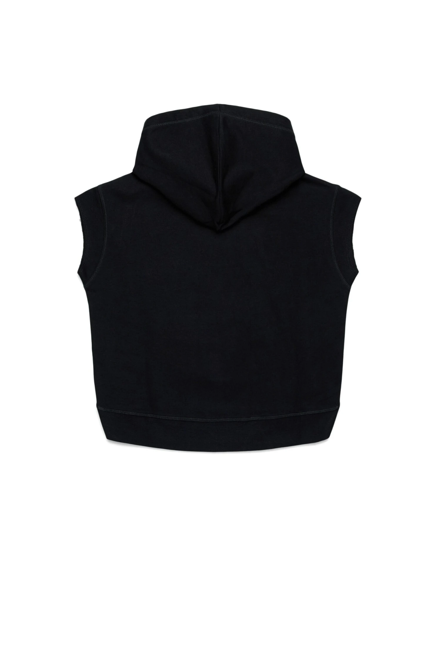 DSQUARED2 Sleeveless Evening Sweatshirt With Rhinestones Logo 3 DSQUARED2 Sleeveless Evening Sweatshirt With Rhinestones Logo - immagine 3