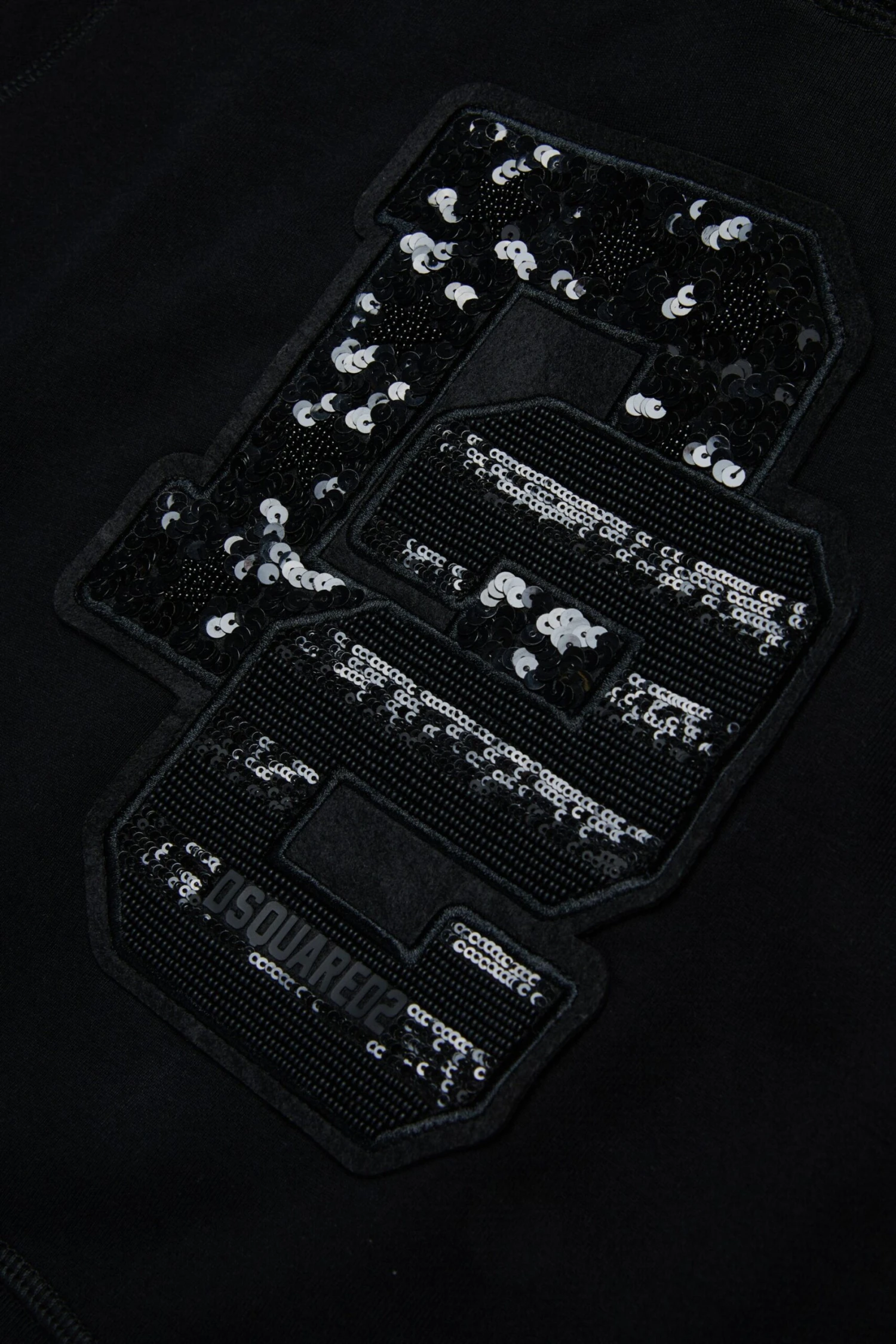 DSQUARED2 Sleeveless Evening Sweatshirt With Rhinestones Logo 5 DSQUARED2 Sleeveless Evening Sweatshirt With Rhinestones Logo - immagine 5