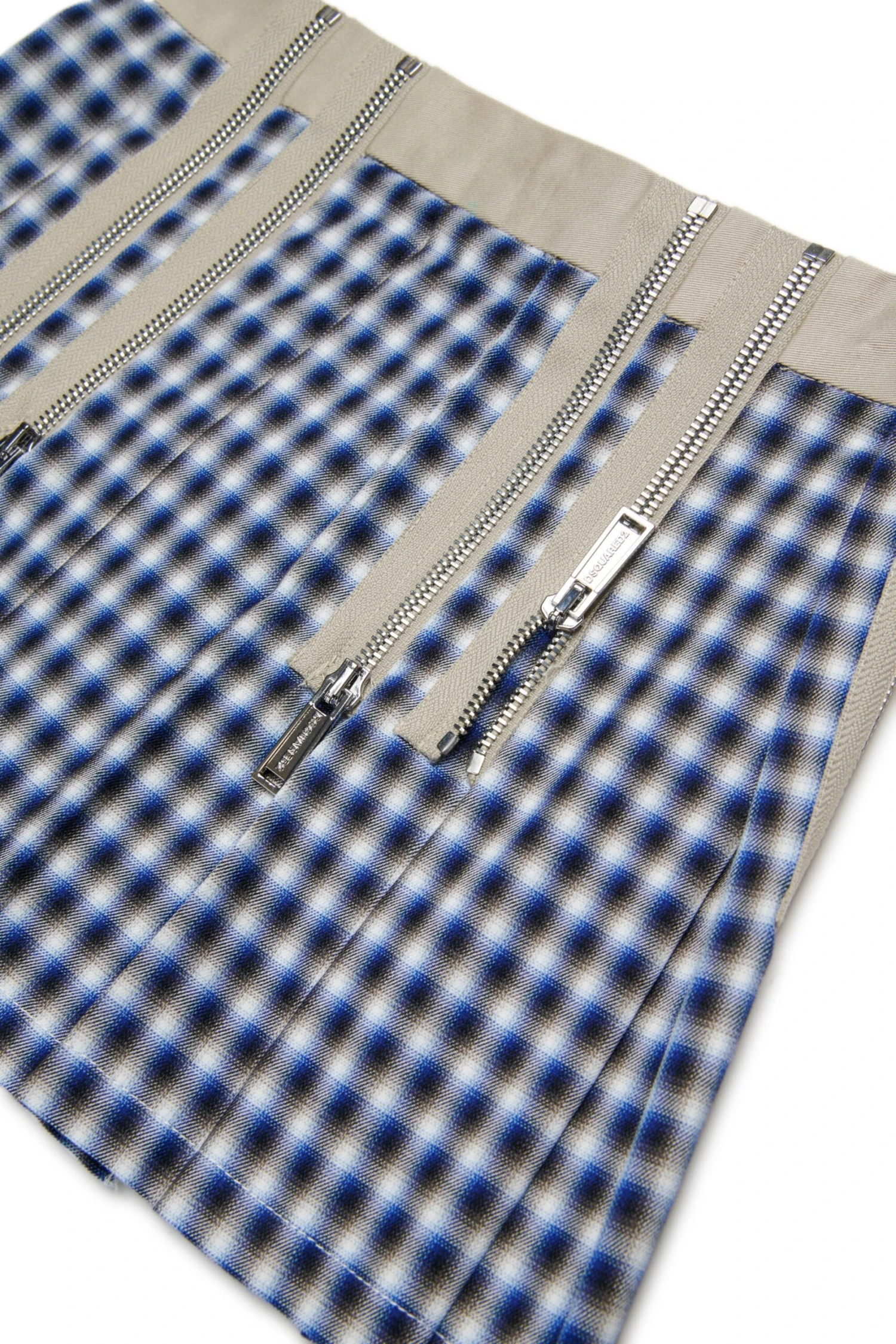 DSQUARED2 Check Allover Skirt With Zip 5 DSQUARED2 Check Allover Skirt With Zip - immagine 5