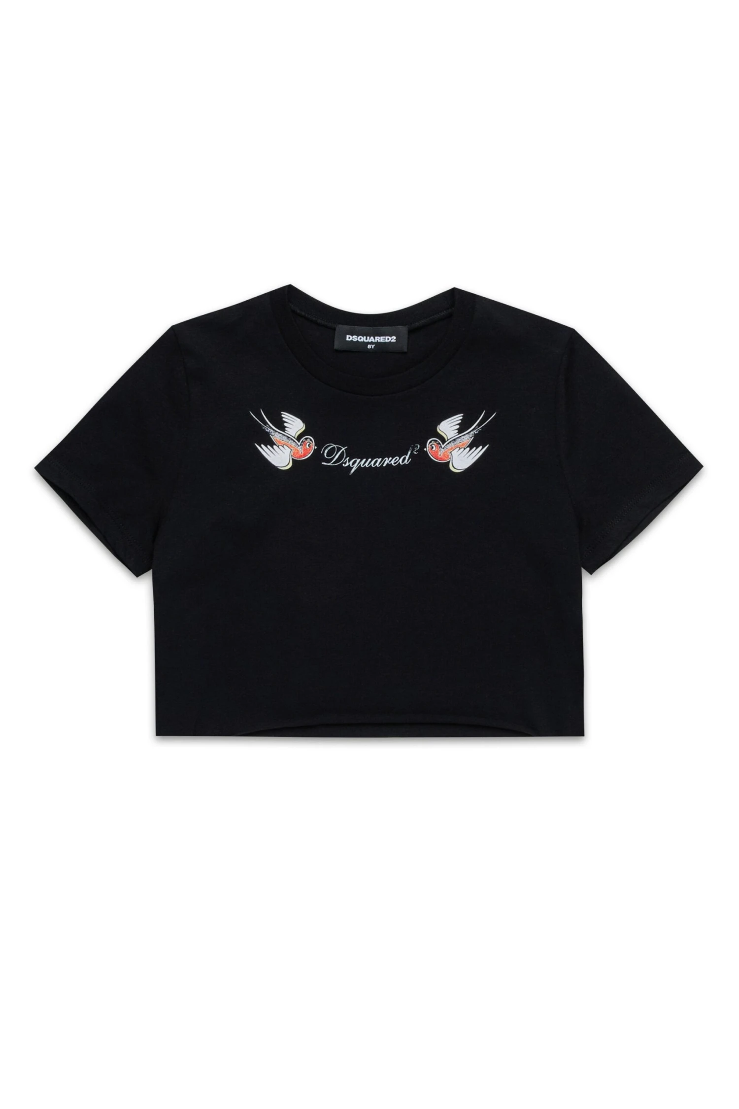 DSQUARED2 T-shirt With Birds Print 1 DSQUARED2 T-shirt With Birds Print