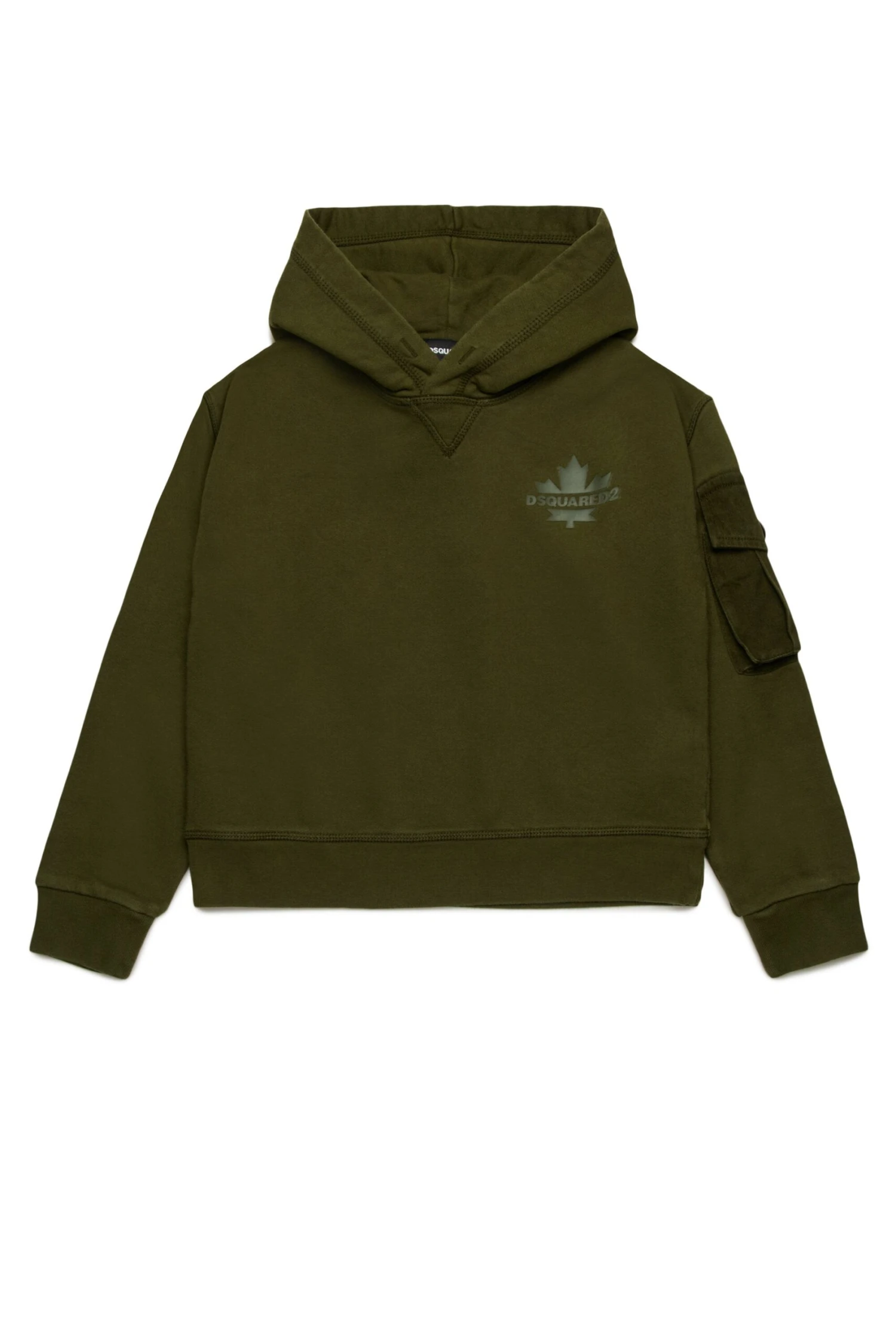 DSQUARED2 Sweatshirt With Maple Leaf 1 DSQUARED2 Sweatshirt With Maple Leaf