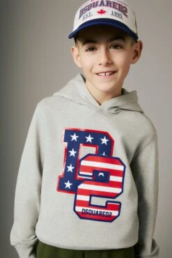 DSQUARED2 D2 USA Print Sweatshirt
