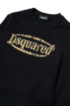 DSQUARED2 Vintage Branded Crew-neck Sweatshirt -Bambini Abbigliamento Negozio DQ2740D0A9UDQ900 03