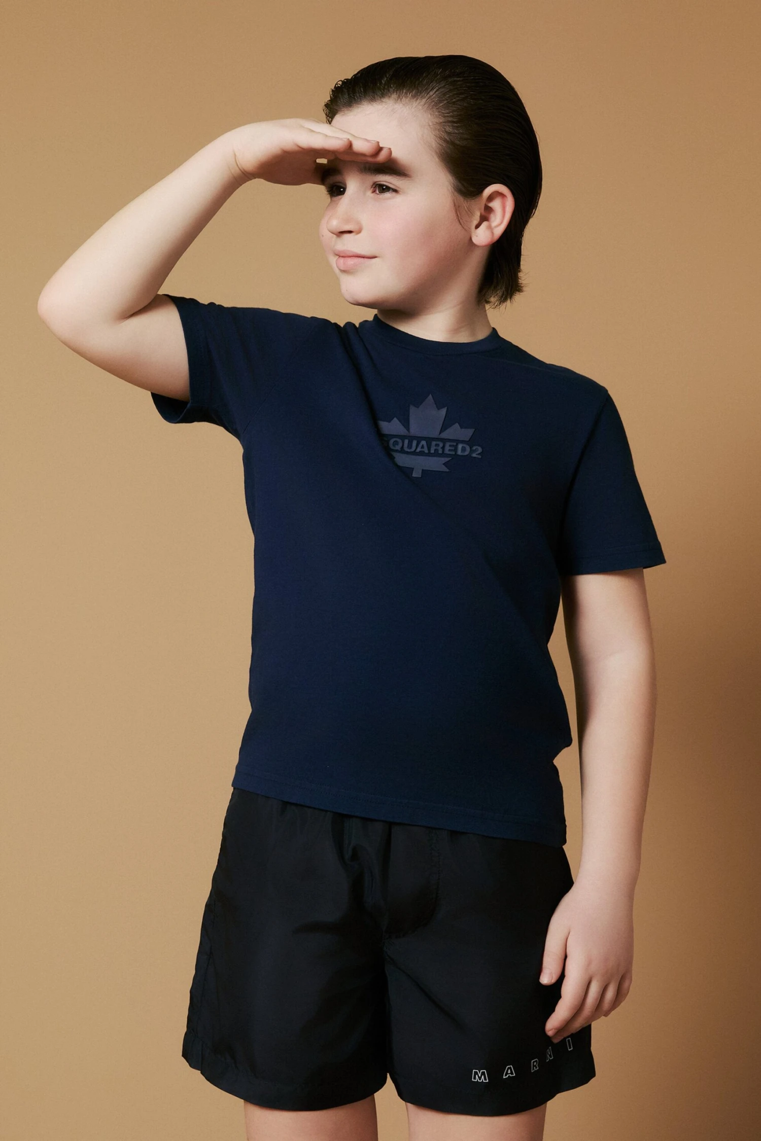 DSQUARED2 T-shirt With Maple Leaf 1 DSQUARED2 T-shirt With Maple Leaf