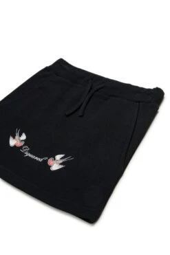 DSQUARED2 Fleece Skirt With Birds Print -Bambini Abbigliamento Negozio DQ2746D009BDQ900 03 3cc6f0c6 da22 4903 9eb4 b2c62e91b3c7