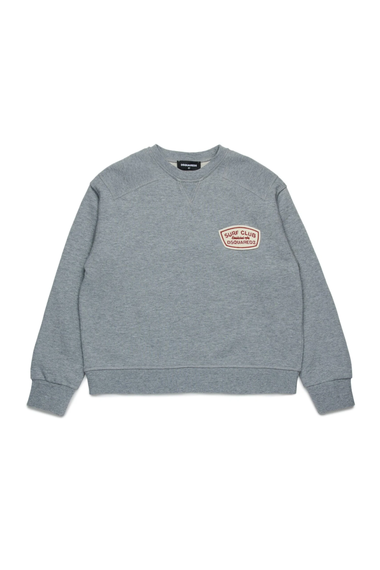 Sweatshirt With Surf Club Patch Dsquared2 1 Sweatshirt With Surf Club Patch Dsquared2