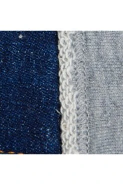 DSQUARED2 Denim And Cotton Sweatshirt With Patch -Bambini Abbigliamento Negozio DQ2768D0ACIDQ937 S 3ebc56c2 c39b 4783 8241 5d04c905ba8d