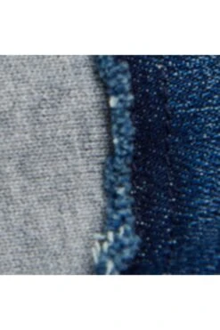 DSQUARED2 Denim And Fleece Shorts With Patch -Bambini Abbigliamento Negozio DQ2769D0ACIDQ937 S 90bbf4c7 4cdb 4dde bf46 6eacef85a459