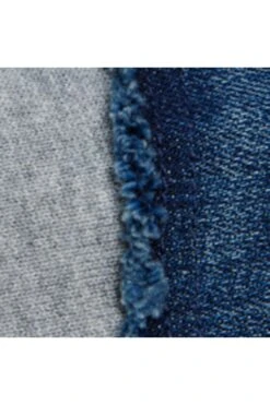 DSQUARED2 Denim And Fleece Pants With Patches -Bambini Abbigliamento Negozio DQ2771D0ACIDQ937 S 6ef70e01 bf97 4541 abbc 5afd8b627a6f