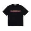 DSQUARED2 T-shirt With Striped And Shaded Logo