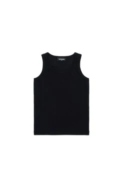 DSQUARED2 Ribbed Sleeveless Branded T-shirt