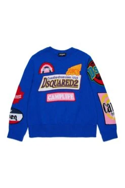 DSQUARED2 Pullover With Urban Graphics