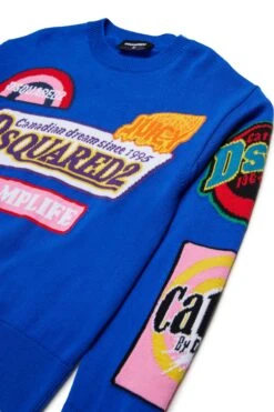 DSQUARED2 Pullover With Urban Graphics -Bambini Abbigliamento Negozio DQ2795D0ACSDQ870 03