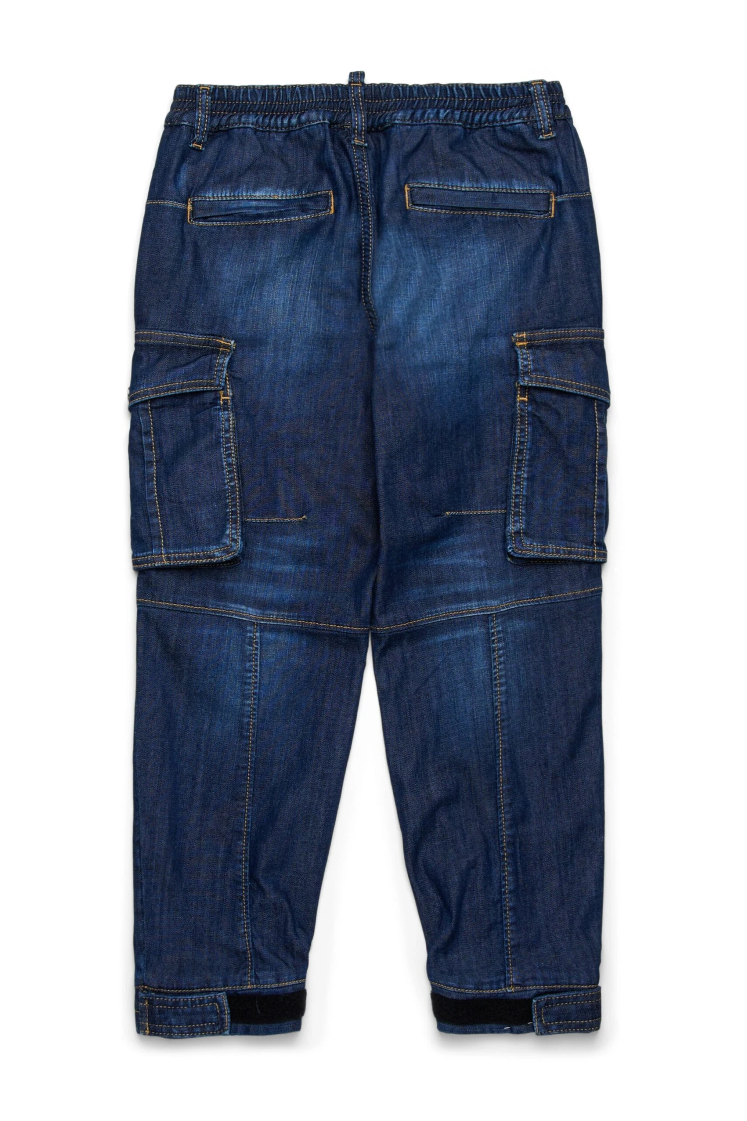 DSQUARED2 Dark Tapered Jeans With Cargo Pockets 2 DSQUARED2 Dark Tapered Jeans With Cargo Pockets - immagine 2