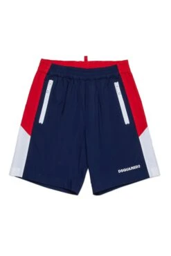 DSQUARED2 Technical Cotton Tennis Shorts