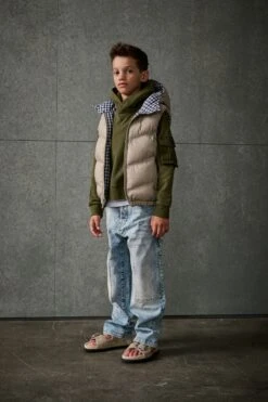 DSQUARED2 Reversible Padded Vest With DSQ2 Logo