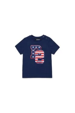 DSQUARED2 T-shirt With D2 USA Print