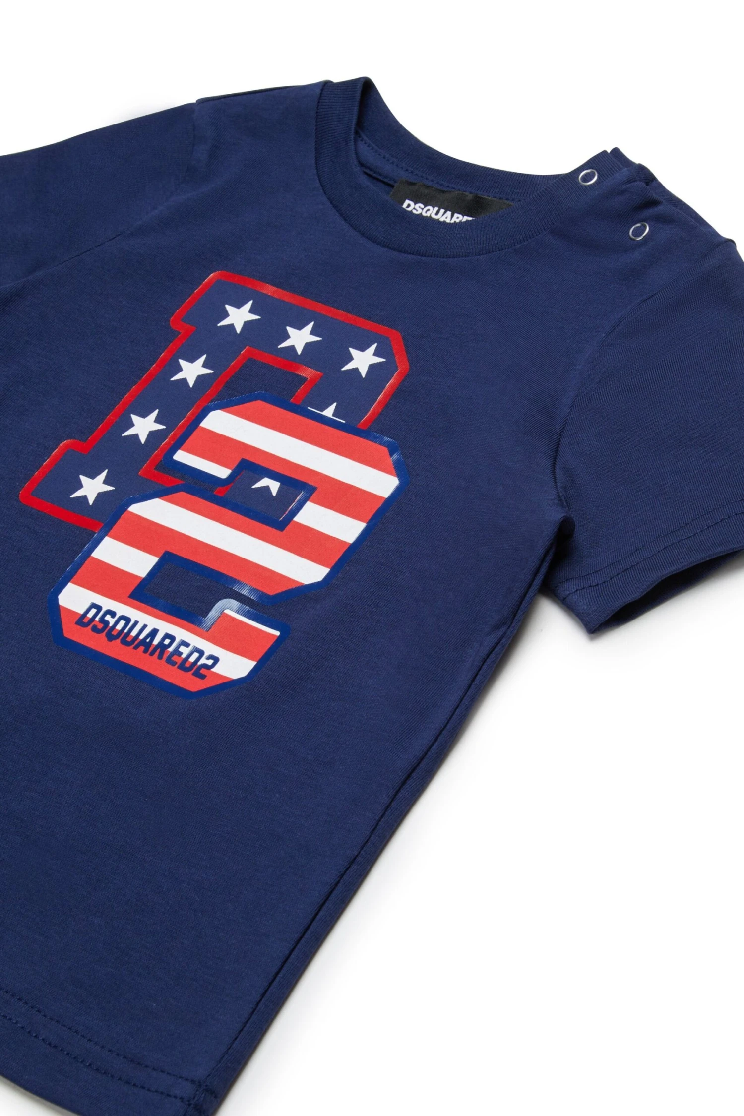 DSQUARED2 T-shirt With D2 USA Print 3 DSQUARED2 T-shirt With D2 USA Print - immagine 3