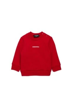 Crew-neck Sweatshirt With Dsquared2 Logo