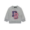 DSQUARED2 Crew-neck Sweatshirt With D2 USA Print