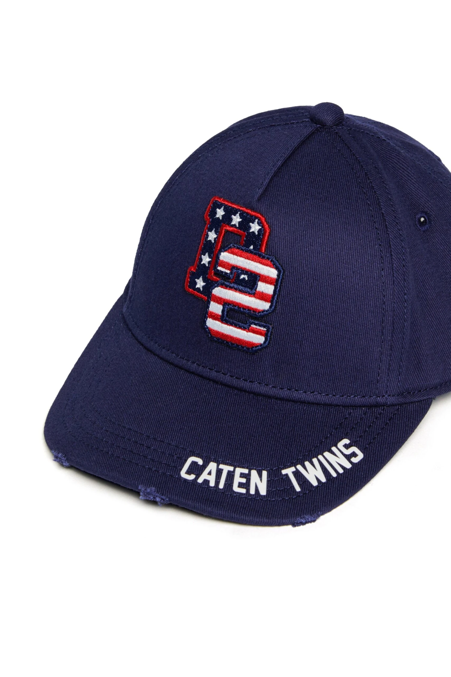 DSQUARED2 Baseball Cap With D2 USA Print 3 DSQUARED2 Baseball Cap With D2 USA Print - immagine 3