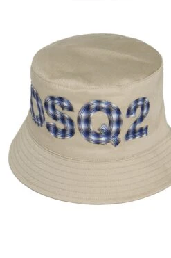DSQUARED2 DSQ2 Branded Fisherman Hat -Bambini Abbigliamento Negozio DQ2886D00XCDQ717 03 aeaf2318 6801 4b92 b9aa 444c1a49997f
