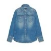 DSQUARED2 Medium Blue Shaded Denim Shirt