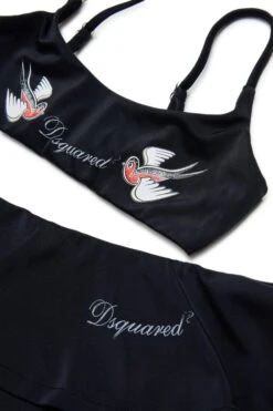 DSQUARED2 Birds Print Bikini Swimsuit 8 DSQUARED2 Birds Print Bikini Swimsuit -Bambini Abbigliamento Negozio DQ2903D000VDQ900 04