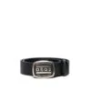 DSQUARED2 Leather Belt With DSQ2 Buckle