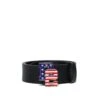DSQUARED2 D2 USA Leather Belt With Buckle