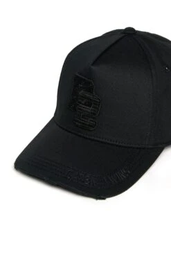 DSQUARED2 Baseball Cap With D2 Patch -Bambini Abbigliamento Negozio DQ2918D00YTDQ900 03 83b44293 aabf 4c36 8098 1f31596454fd