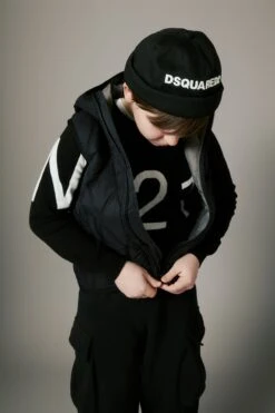 DSQUARED2 Embroidered Logo Summer Beanie