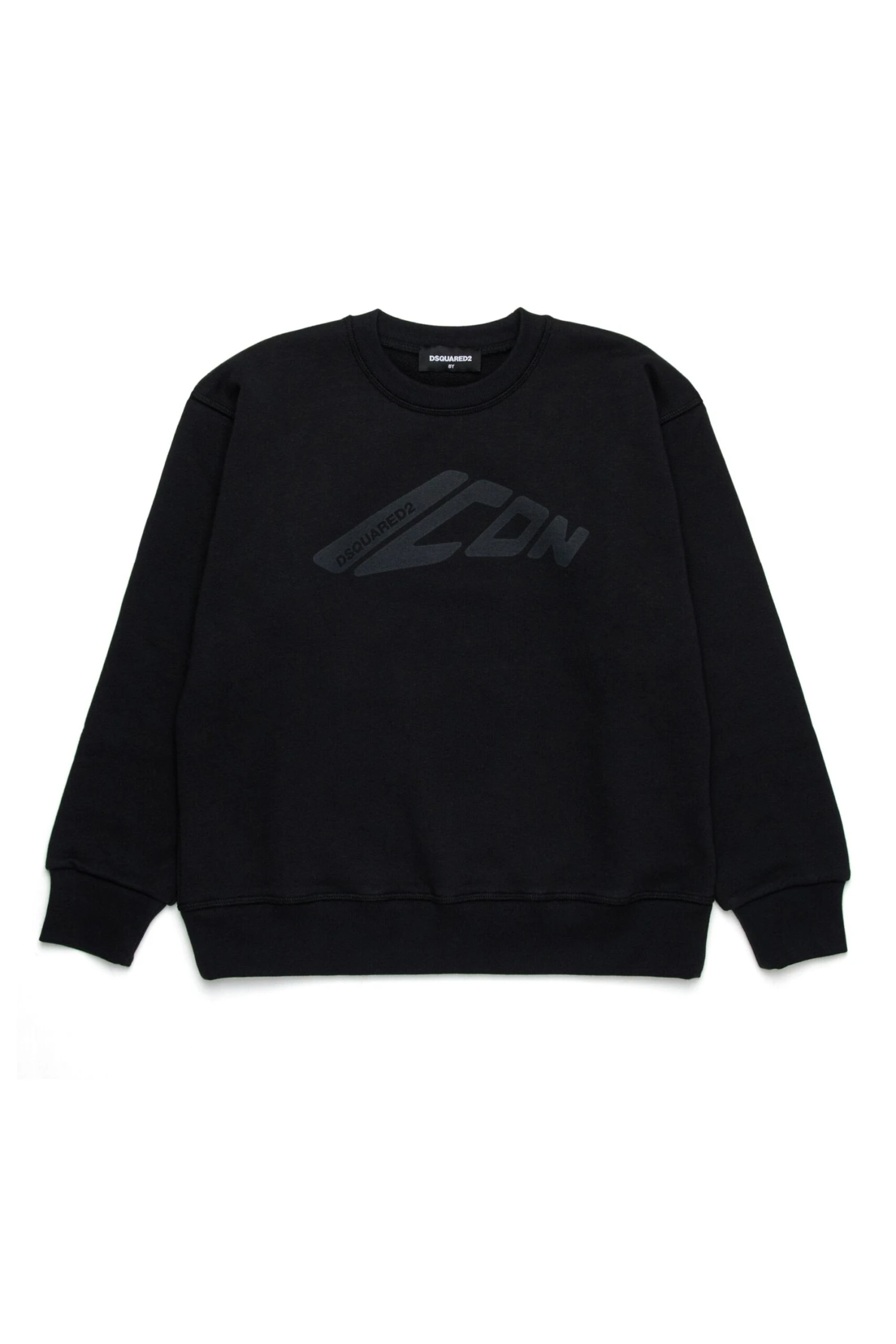 DSQUARED2 Icon New Generation Branded Crew-neck Sweatshirt 2 DSQUARED2 Icon New Generation Branded Crew-neck Sweatshirt - immagine 2