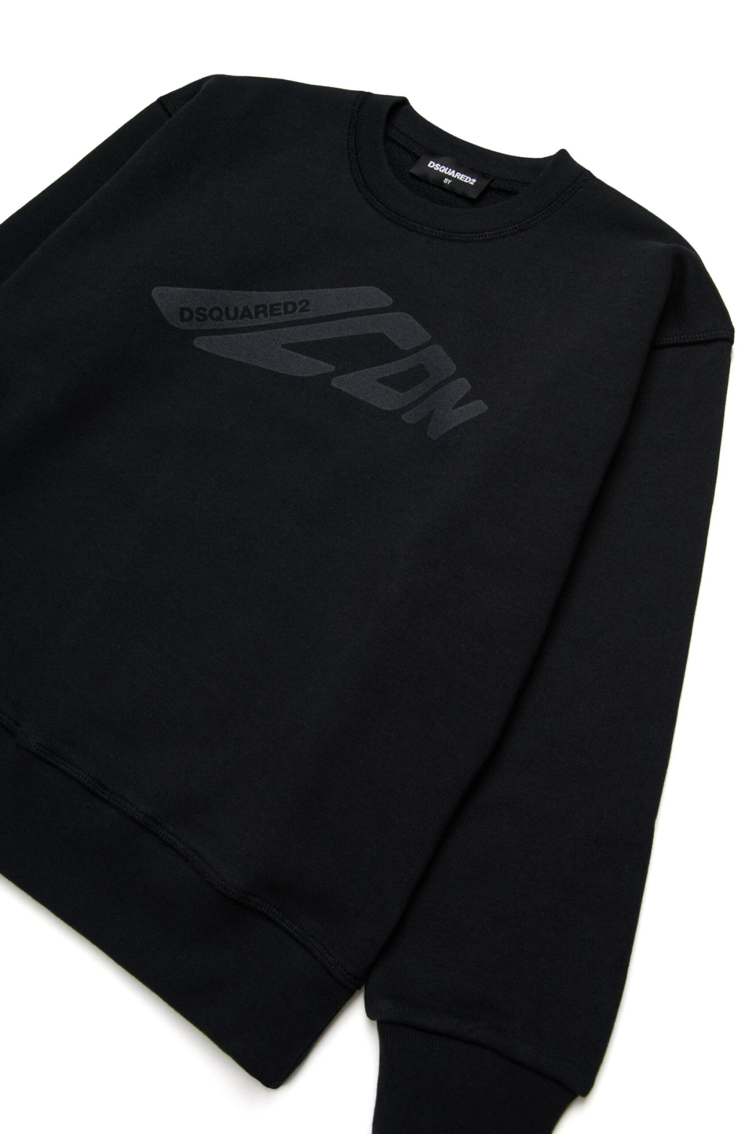 DSQUARED2 Icon New Generation Branded Crew-neck Sweatshirt 3 DSQUARED2 Icon New Generation Branded Crew-neck Sweatshirt - immagine 3