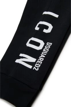 DSQUARED2 ICON Branded Jogger Pants -Bambini Abbigliamento Negozio DQ2929D0094DQ900 04