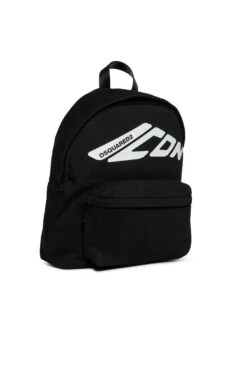 DSQUARED2 Icon New Generation Branded Fleece Backpack -Bambini Abbigliamento Negozio DQ2956D0ADADQ900 03 b6ee48e8 f0c1 40c3 8213 ef6250c57375