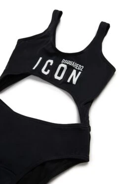 DSQUARED2 Cut-out One-piece Swimsuit Branded ICON -Bambini Abbigliamento Negozio DQ2958D000VDQ900 03