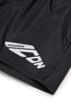 DSQUARED2 Icon New Generation Branded Boxer Swimsuit 8 DSQUARED2 Icon New Generation Branded Boxer Swimsuit -Bambini Abbigliamento Negozio DQ2960D0A9EDQ900 04 abd896e0 3c16 4009 a0ba 5404f5f39661