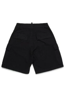DSQUARED2 Ripstop Cotton Cargo Shorts 8 DSQUARED2 Ripstop Cotton Cargo Shorts -Bambini Abbigliamento Negozio DQ2963D0ADBDQ900 02 1bf0bb14 3895 43c4 a00c 284c888f853e