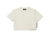 DSQUARED2 Ribbed Velvet Cropped T-shirt