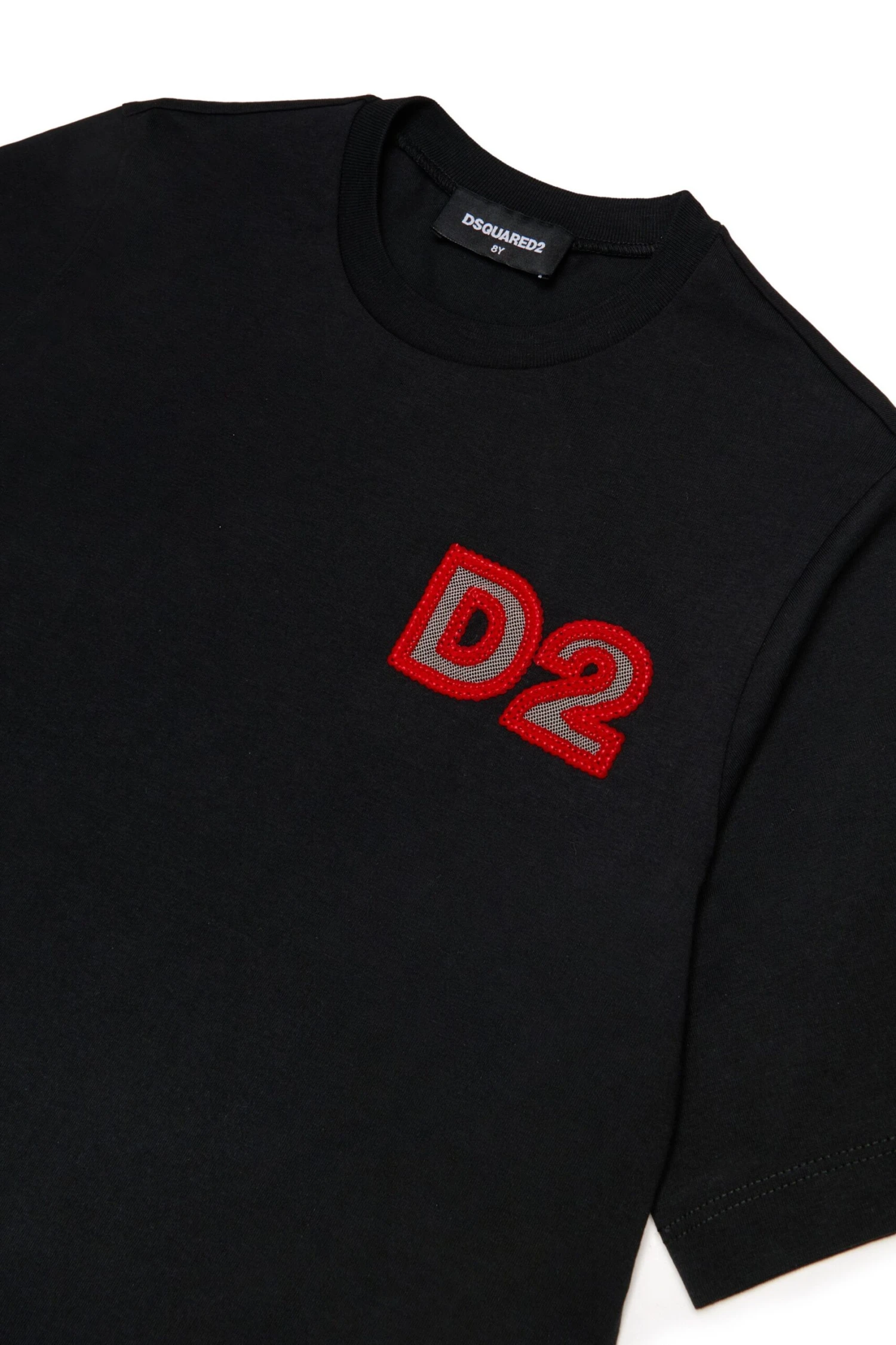 DSQUARED2 Beads Logo Jersey T-shirt 3 DSQUARED2 Beads Logo Jersey T-shirt - immagine 3
